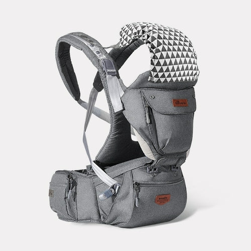 Ergonomic 3-in-1 Baby Carrier and Hipseat